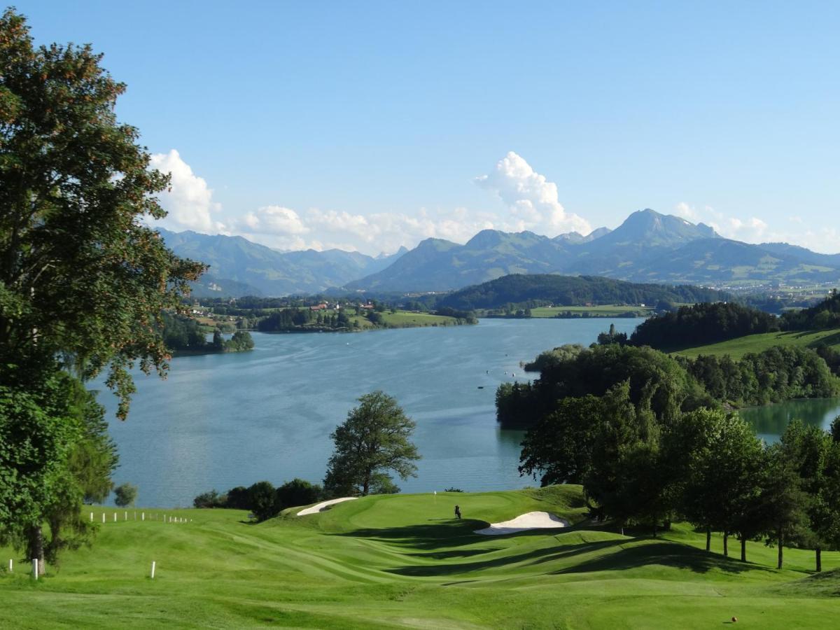 Golf De La Gruyere Hotel Pont-la-Ville Buitenkant foto