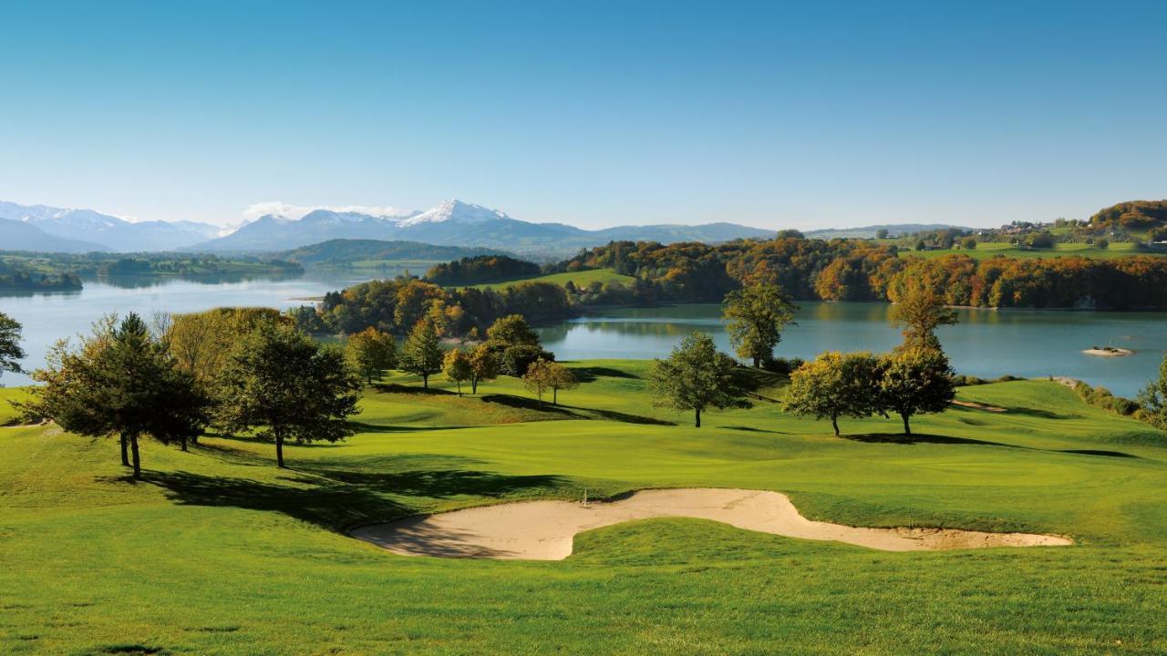 Golf De La Gruyere Hotel Pont-la-Ville Buitenkant foto